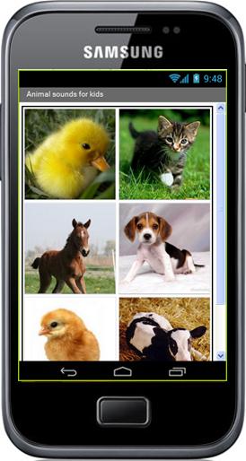 Projet - Android - Animal sounds for kids