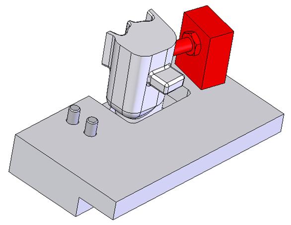 Carter de paramoteur - Rajout de fonderie