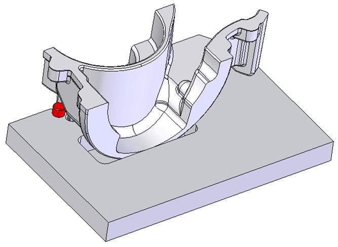 Carter de paramoteur - Bridage coulissant